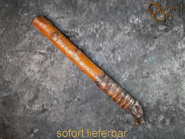 Holzknüppel mit Wolfskopf WWK10_sv