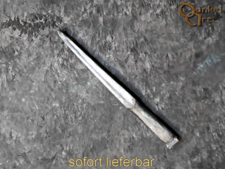 Silberner Metallpflock - zum Schließen ins Bild klicken