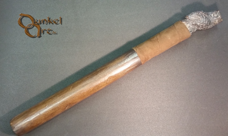 Holzknüppel mit Eule WWK15 Holzknüppel mit Eule WWK15
