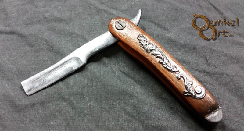 Verziertes Rasiermesser WWS12 Verziertes Rasiermesser WWS12